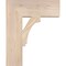Ekena Millwork Imperial Block Smooth Bracket, Douglas Fir, 5 1/2"W x 18"D x 22"H BKT06X18X22IMP05SDF - alternate 4